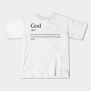 God the creator Kids T-Shirt